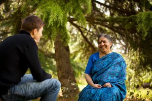 Rencontre du Dr Vandana Shiva, écologiste indienne