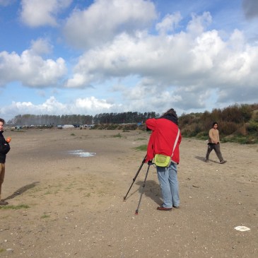 Forte présence de la presse étrangère sur le camps de Calais, en vue de son démantelement