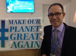 Jean-Baptiste Dollé, l'année dernière à la COP23 à Bonn