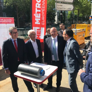 Chantier de l'autoroute de la chaleur