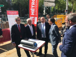 Chantier de l'autoroute de la chaleur